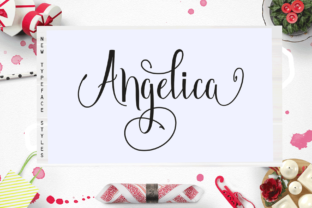 Angelica: A Handwritten Typeface for Modern Web Design