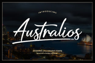 Australios: A Modern Script Font for Web Design