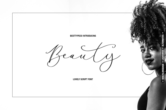 Beauty Lady: An Elegant Script Font for Business Branding