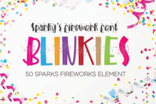 Blinkies: A Handwritten Font for Friendly Branding