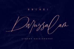 Brunei Darussalam: A Handwritten Font for Branding