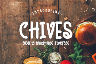 Chives: A Handwritten Typeface for Tasty Branding