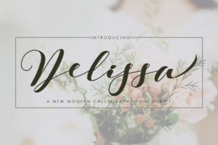 Delissa: A Modern Script Font for Editorial Design