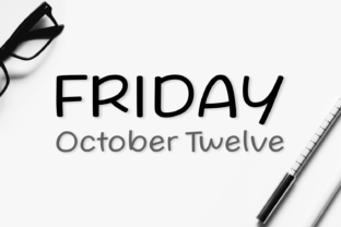 Friday October Twelve: A Modern Typeface for Campaigns