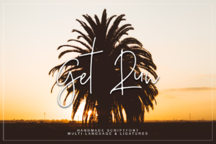 Get Run: A Fresh Script Font for Editorial Design