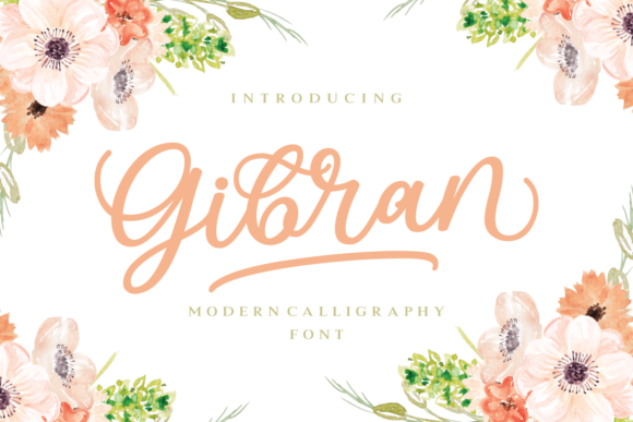 Gibran: A Modern Calligraphy Font for Editorial Design