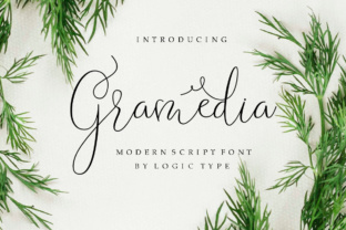 Gramedia: The Elegant Handwritten Font for Your Brand