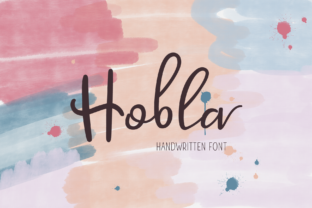 Hobla: A Warm Handwritten Font for Your Brand