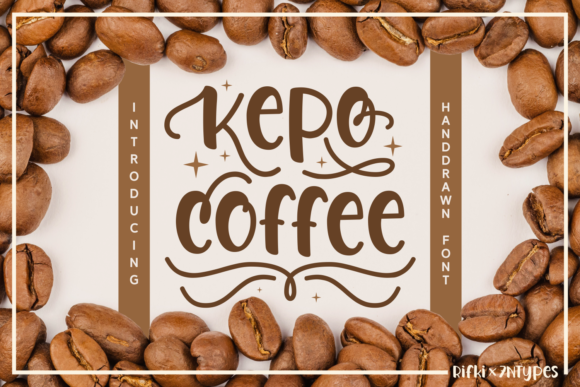 Kepo Coffee: A Handwritten Script Font for Makers