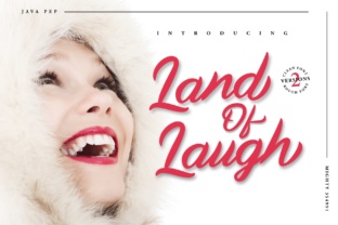 Land of Laugh: A Versatile Script Font for Branding