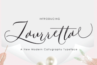 Laurretta: A Modern Calligraphy Font for Web Design