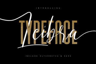 Leibra Duo: A Handcrafted Script Font for Makers