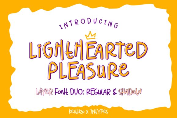 Lighthearted Pleasure: A Fun Script Typeface for Branding