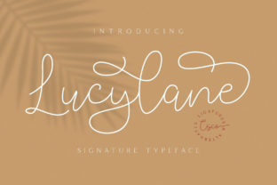 Lucylane: A Free-Flowing Script Font for Web Design