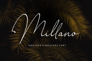 Millano: A Modern Script Font for Elegant Web Design