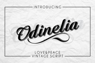 Odinelia: The Elegant Script Font for Your Brand
