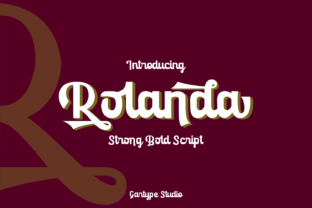 Rolanda: A Bold Script Font for Impactful Campaigns