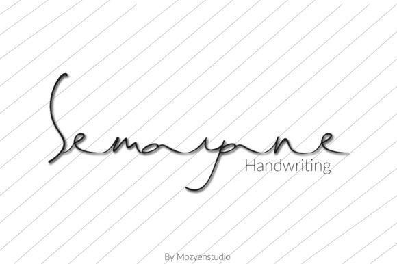 Semayane: A Natural Handwritten Font for Web Design