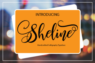 Sheline: A Chic Handwritten Typeface for Makers
