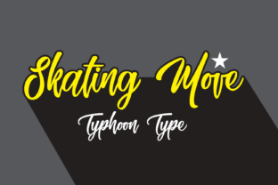 Skating Move: The Edgy Street Font for Crafters