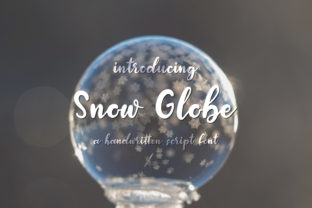 Snow Globe Font Review: A Playful Script for Branding
