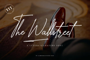 The Wallstreet: A Premium Script Font for Campaigns