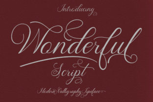 Wonderful: A Modern Script Font for Your Brand